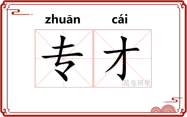 专才