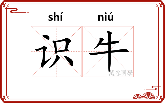 识牛