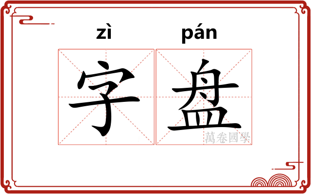 字盘