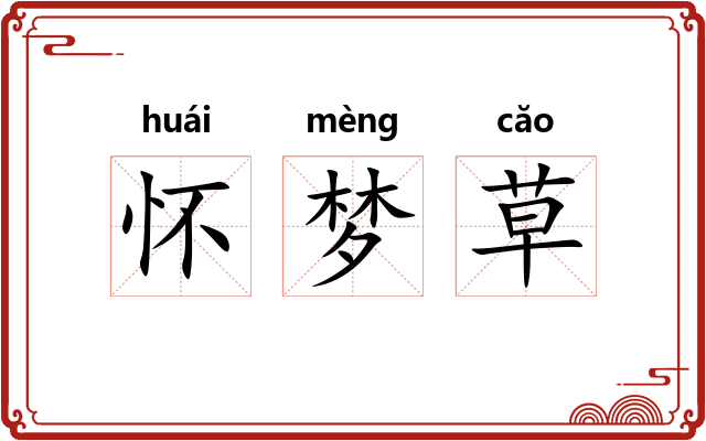 怀梦草