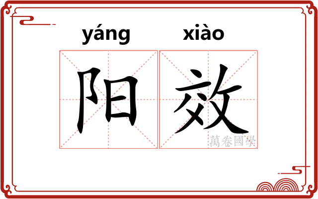 阳效
