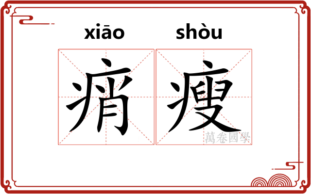 痟瘦