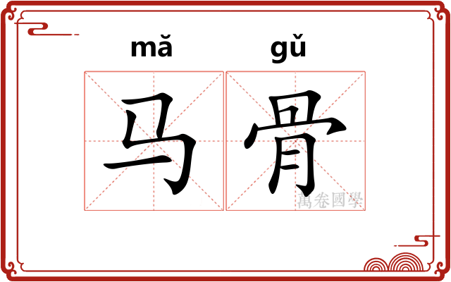 马骨