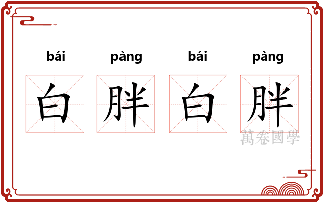 白胖白胖