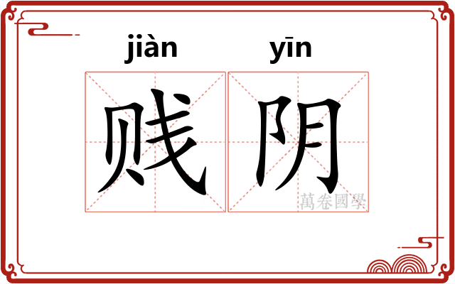 贱阴