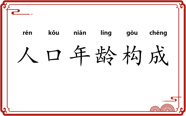 人口年龄构成